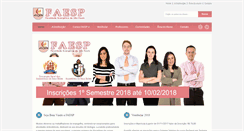 Desktop Screenshot of faesp.net